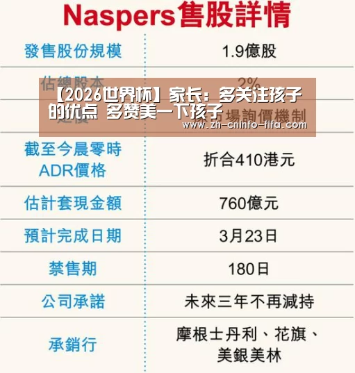 【2026世界杯】家长：多关注孩子的优点 多赞美一下孩子